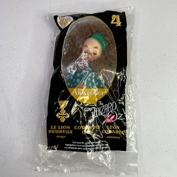 McDonalds Wizard Of Oz Cowardly Lion Madame Alexander Toy Collectible from 2008 - Picture 4 of 4